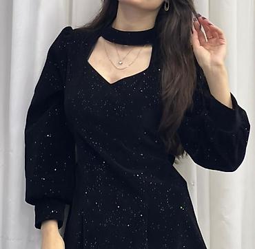 mango canta: Qara parıltılı qısa don - Rəng: klassik qara, xırda parıltı effektli — 2