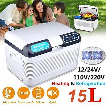 kreditle soyducu: Avtomobil soyuducus 110V\220V15 LITRLIK Avtomobil soyuducuları — 1