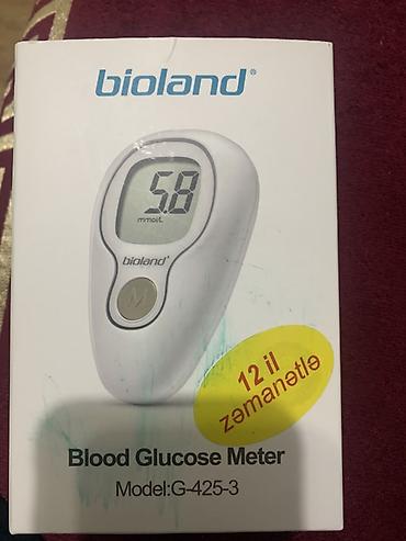 biostat plus: Şeker aparatı tepteze hec işlenmeyib .Cox düz ölcür qermanya — 1