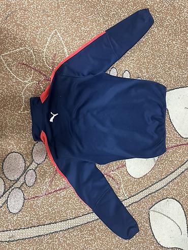 пума дождевик: Спортивная кофта Puma Italia - Топ/лонгслив с короткой молнией на — 1