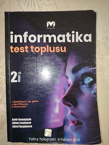 Məhsul: “İnformatika – Test Toplusu” (2-ci nəşr) Nəşriyyat/Marka: MHM lalafo.az -da — 1 Məhsul: “İnformatika – Test Toplusu” (2-ci nəşr) Nəşriyyat/Marka: MHM — 1