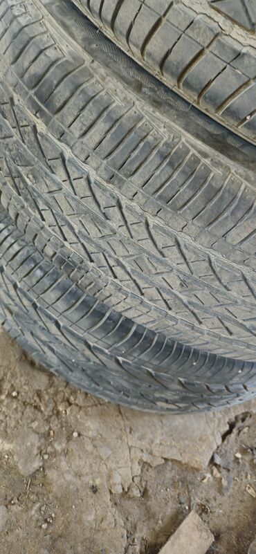 Шины: Шины 225 / 65 / R 17, Всесезонная, Б/у, Комплект, Bridgestone — 9