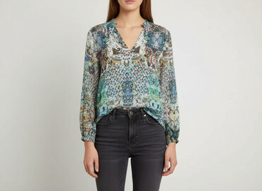 tanie bluzki boho: Women's blouse, size S