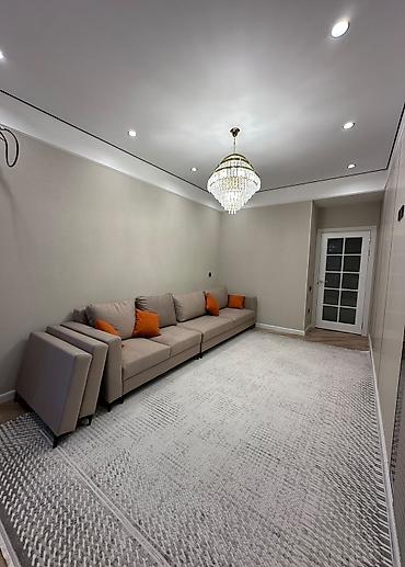 центральный мечеть: 2 комнаты, 50 м², Асанбай мкр Элитка, 11 этаж, Евроремонт — 6