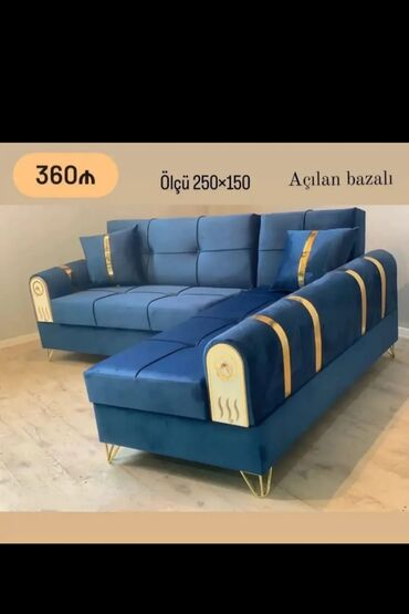 Uşaq və gənc otağı üçün dəstlər: Künc divan, Yeni, Açılan, Bazalı, Parça, Şəhərdaxili pulsuz çatdırılma