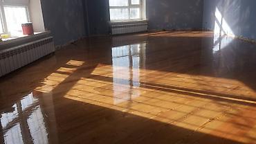 шлифовка деревянных полов: Шлифуем пол, паркет. Шлифуем пол, паркет и лакировка. Монтаж — 6