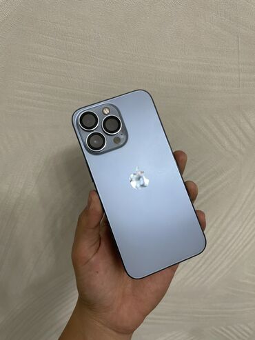 телефон бу токмок: IPhone 13 Pro, Колдонулган, 128 ГБ, Blue Titanium, 80 %