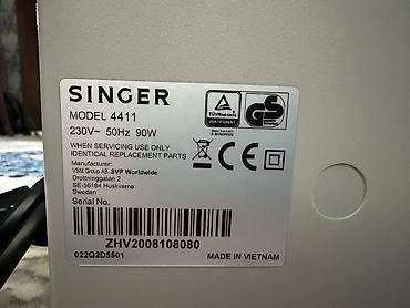 tikis avadanliqi: SINGER Heavy Duty tikiş maşını Almanyadan gətirlimişdir.Cəmi 1 dəfə — 2