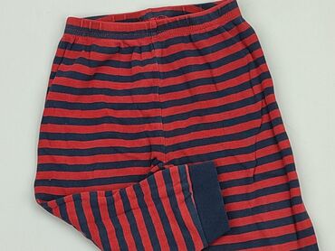 legginsy w geometryczne wzory: Spodnie dresowe, 9-12 m, stan - Dobry