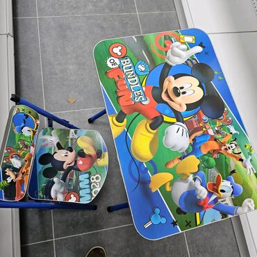 Setovi stolova i stolica: Dečiji set sto + stolica sa motivima crtanih junaka - Praktičan set — 12