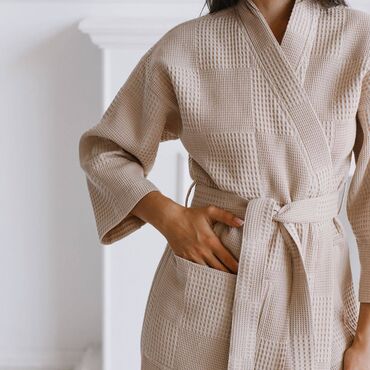 Футболки: Качественный банный халат Самое главное легкое и стильное 100% мягкая — 3