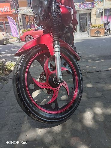 baqaj az: Moped/Motorsiklet – qırmızı rəngdə, şəhər içi və gündəlik istifadə — 2
