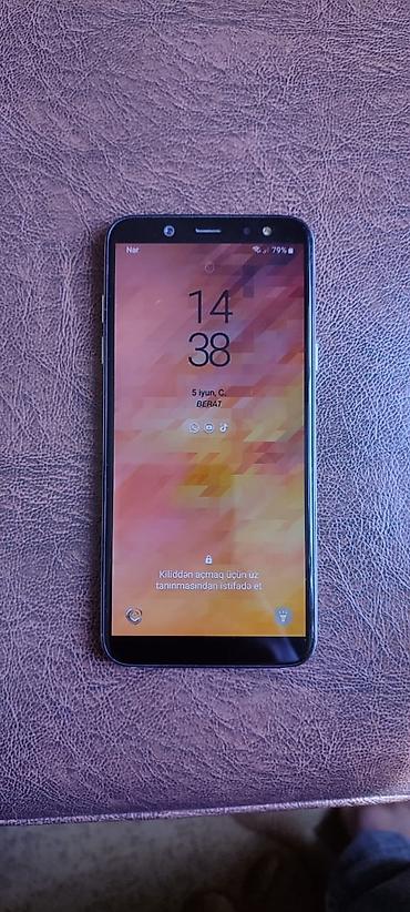 samsung galaxy note 6: Samsung Galaxy A6 Plus, 32 GB, rəng - Qızılı — 1