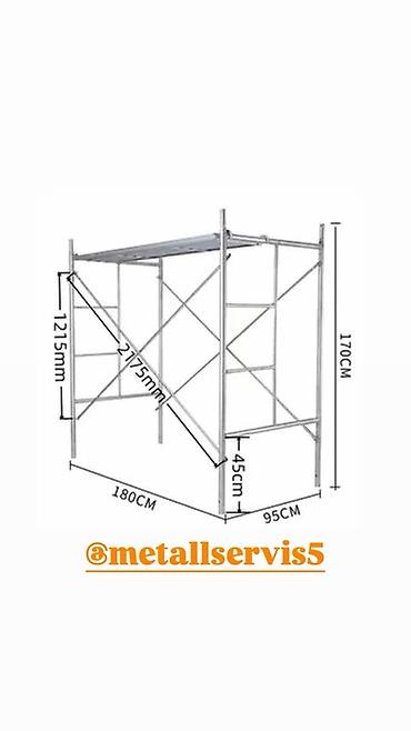 строителная леса: Строительные леса MS Metall Servis - Комплект лесов по цене 3700 c за — 8