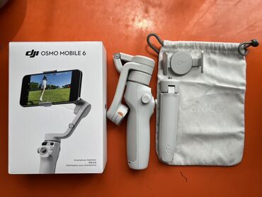 фильтор: Компактный стабилизатор DJI Osmo Mobile 6 для смартфонов. Белый