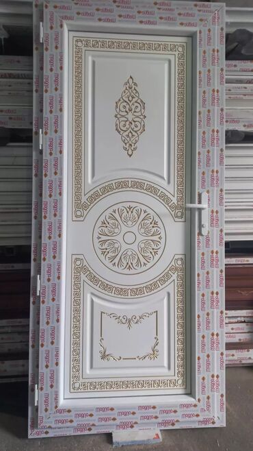 Plastik qapılar: Yeni Plastik qapı 80x200 sm Zamok ilə, Zəmanətli, Pulsuz quraşdırma, Ödənişli çatdırılma, Rayonlara çatdırılma — 12