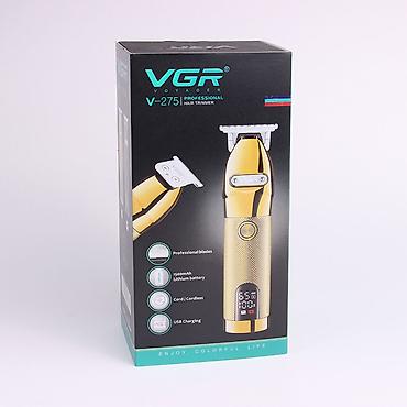 sac tokulməsi: Profissional Trimmer VGR 275 - 2 Sürətli / 6500RPM / 1500mAh / 180 — 10