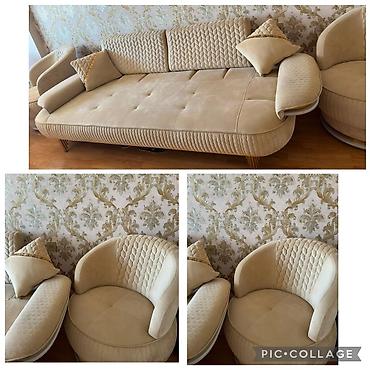 Digər mebel: G2Qiymet 1450 azn .Divan 2 kreslo Italiya istehsaldir ideal veziyyetde — 1