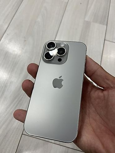 aiphone x: IPhone 16 Pro, Б/у, 256 ГБ, Natural Titanium, Коробка, 89 % — 3