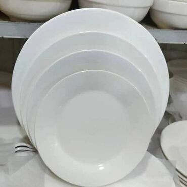 белые тарелки: Тарелки от 60с