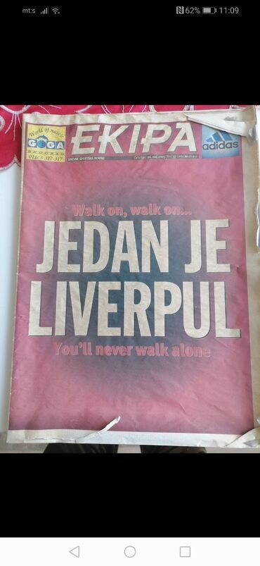 komplet knjiga za prvi razred cena: Liverpool novine iz 2005