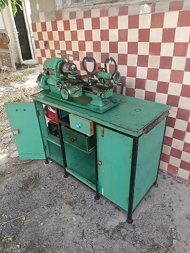 İstehsal avadanlığı: Dəzgah tipli kiçik torna komplekti - Metal emalı üçün kompakt torna — 2