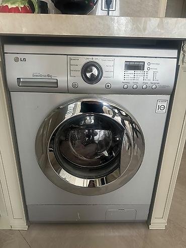 ayfon x kredit: LG Inverter Direct Drive paltaryuyan maşın – 6 kq Xüsusiyyətlər: - Ön — 1