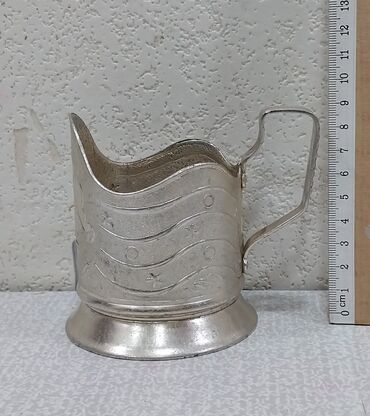 Stəkanlar: Stəkanlar, rəng - Qızılı, 6 ədədli dəst, SSRİ — 20