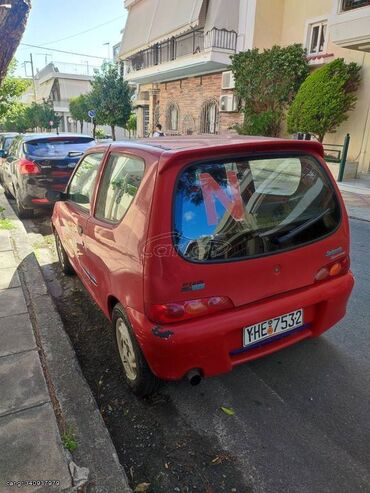 Transport: Fiat Seicento : 1.1 l | 1999 year | 120400 km. Hatchback