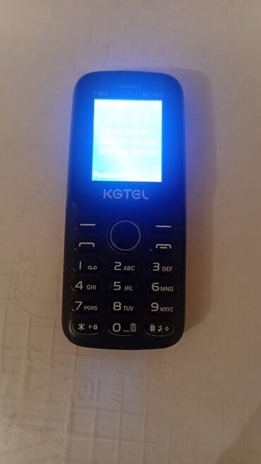 продать тв на запчасти: KGTEL K2163 düyməli mobil telefon - Kompakt korpus, qara rəng - Aydın