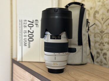 апа фото: Canon EF 70-200mm f/2.8 II USM (2-ci versiya) ✔ Lens ideal