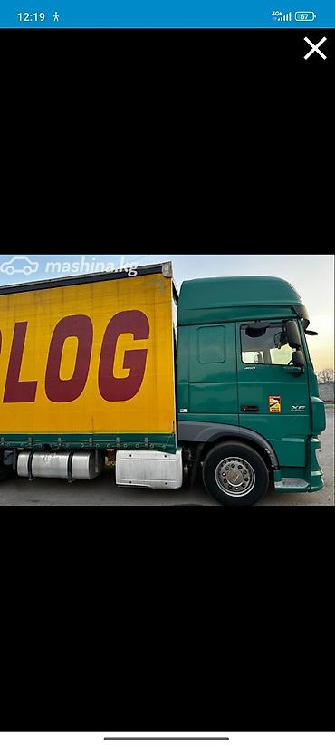 Тягачи: Тягач, DAF, 2016 г., Тентованный — 5