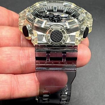 iphone whatch: CASIO G-SHOCK GA-700SK-1A “Skeleton” - Корпус и ремешок из — 4