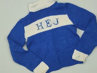 czarny sweterek z koronka: Sweater, 9-12 months, condition - Good