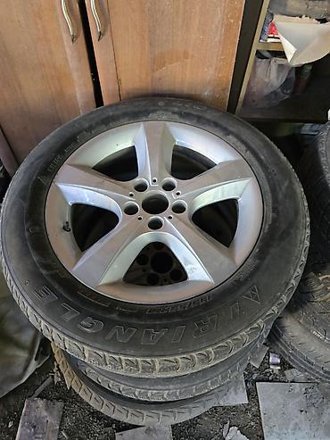 квадрат секыл: Дөңгөлөктөр монтажда 255 / 55 / R 18, Кыш, Колдонулган, Комплект, Жол тандабастар (АТ/МТ), Куйма, тешиктери - 5 — 6