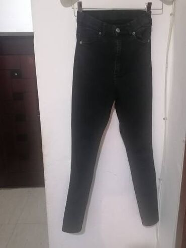 ideal pantalone: Farmerke dr denim s a moze xs, visok struk,29 struk izmeren metrom