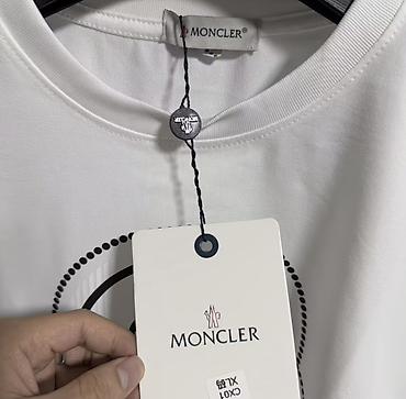Futbolkalar: Futbolka, Moncler, XL, rəng - Ağ — 3