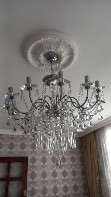 Çilçıraqlar: Çılçıraq, 10 və daha çox lampa, Xrustal