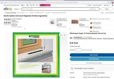 Oprema i sredstva za zaštitu: Windhager Vogel- & Taubenabwehr – Pigeon Starter set, 100 cm — 8