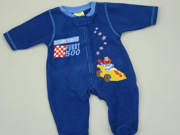 piżamy pajacyki dla dzieci: Pajacyk, 0-3 m, stan - Dobry