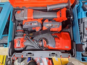 juma: Набор инструментов Milwaukee M18 FUEL в красном кейсе, предназначенный — 2