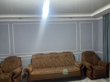 Комплекты мягкой мебели: Комплект мягкой мебели, Б/у, Самовывоз, цвет - Коричневый — 9