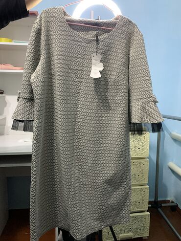 вечерние платье со шлейфом: Вечернее платье, Классическое, Длинная модель, С рукавами, 8XL (EU 56)