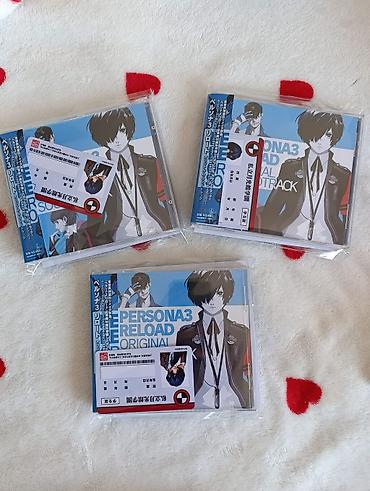 disk dvd: Məhsul: Persona 3 Reload Original Soundtrack (CD) - Rəsmi ATLUS/SEGA — 3