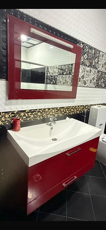 moydadirlar: Hamam otağı üçün moydadır satılır. Qırmızı rəngdə, müasir dizaynlıdır — 1