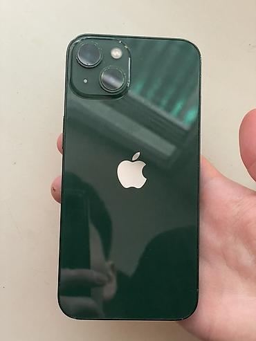 Apple iPhone: IPhone 13, Б/у, 128 ГБ, Зеленый, Кабель, 76 % — 1