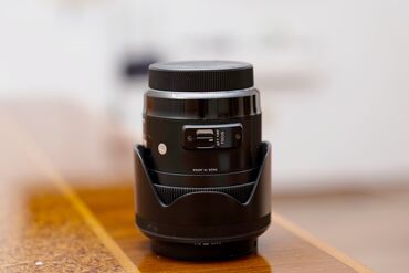 canon obyektiv: Canon lens 35mm Sigma f 1:1.4 yeni kimidir