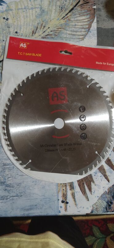 melber diski: AS Circular Saw Blade Wood supper 230mm (9)x60x22,23 taxta kəsmək üçün