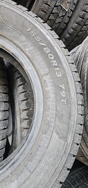 15580r13: Шины 155 / 80 / R 13, Лето, Б/у, Пара, Легковые, Корея, Hankook — 2