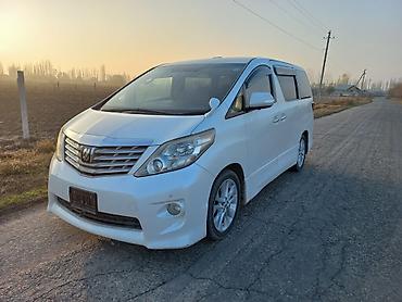 rota grid: Toyota Alphard: 2008 г., 3.5 л, Автомат, Бензин, Минивэн — 1